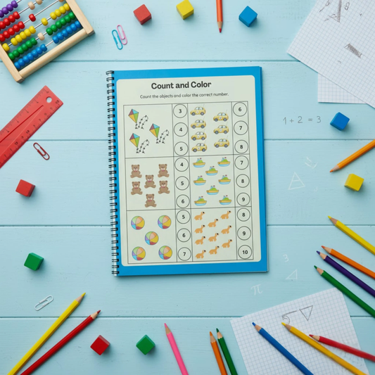 Math Readiness Book For Kids The Spectrum Stories