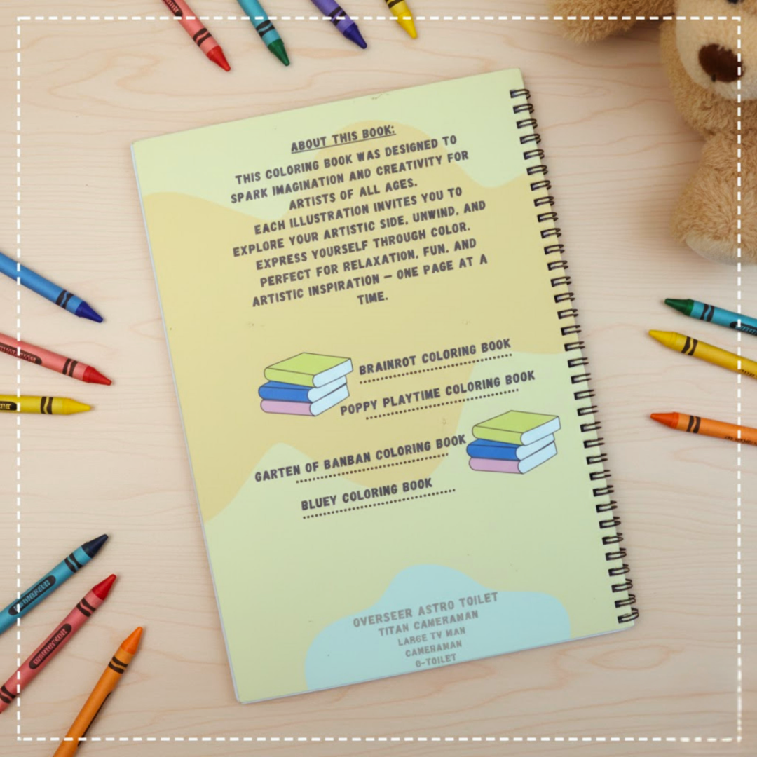Skibidi Coloring Book
