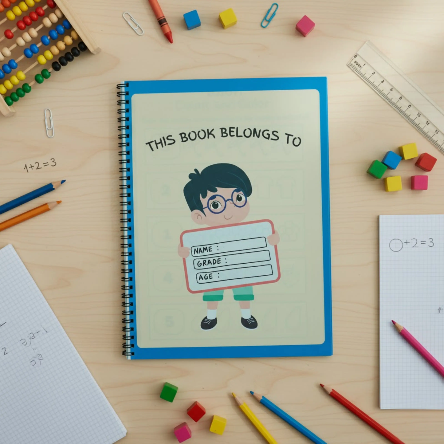 Math Readiness Book For Kids The Spectrum Stories