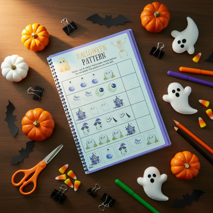 Halloween Activity Books for Kids. The Spectrum Stories