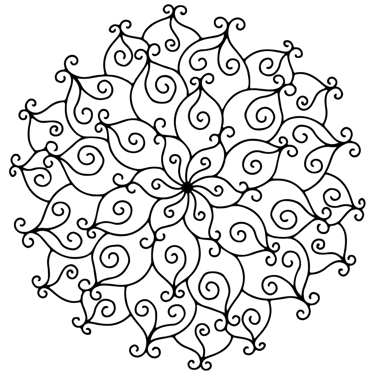 Mindful Mandalas: Adult Coloring Book for Stress Relief & Relaxation