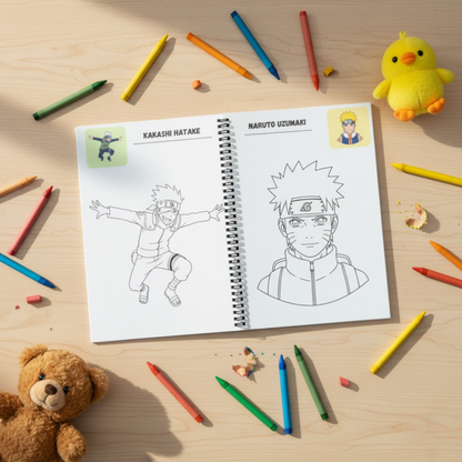 Skibidi, Anime & Brainrot Coloring Book Set (3 Books) The Spectrum Stories