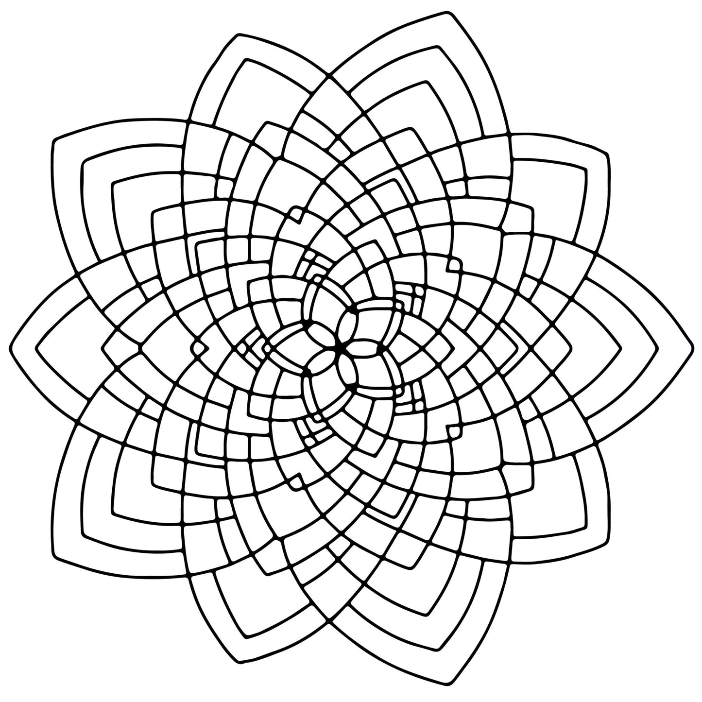 Mindful Mandalas: Adult Coloring Book for Stress Relief & Relaxation