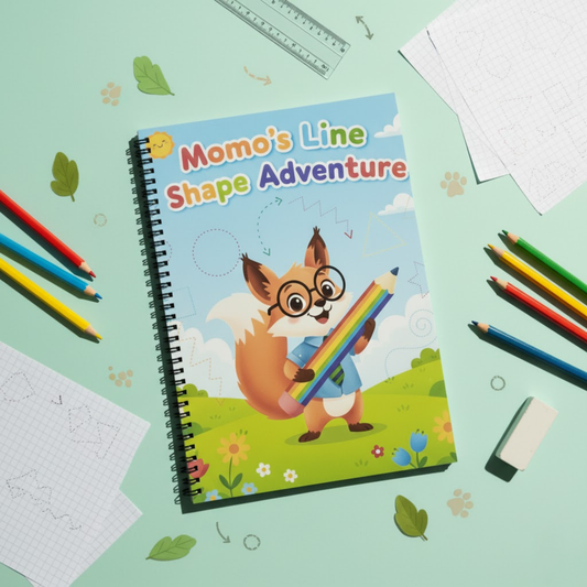 Momo’s Pencil Control Adventure: Learn Lines & Shapes The Spectrum Stories