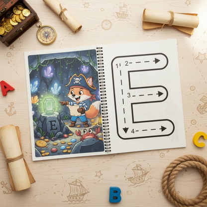 Pirate Alphabet Adventure: Learn Capital Letters. The Spectrum Stories