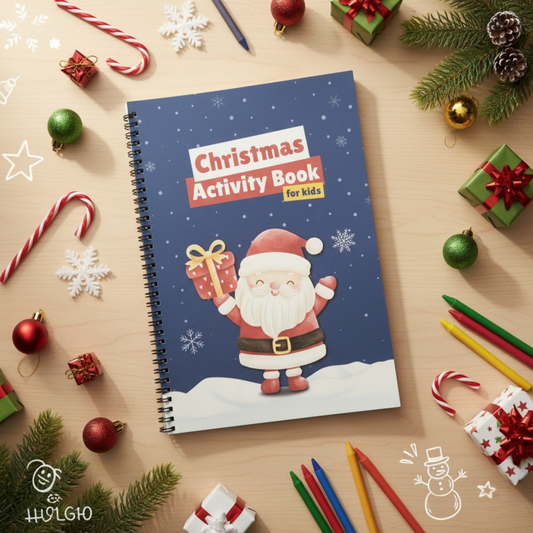 Christmas Activity Books for Kids. The Spectrum Stories
