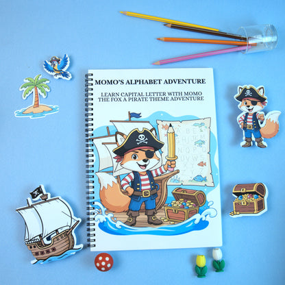 Learn, Trace & Play with Momo the Fox – 3-Book Learning Bundle - The Spectrum Stories