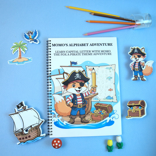 Learn, Trace & Play with Momo the Fox – 3-Book Learning Bundle - The Spectrum Stories