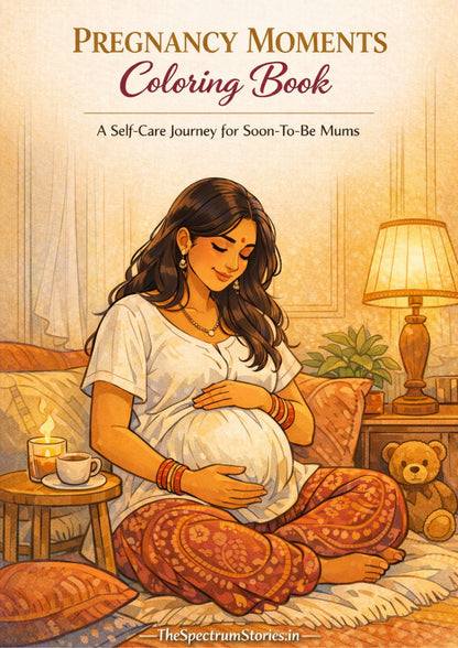 Pregnancy Moments Coloring Book for Adults