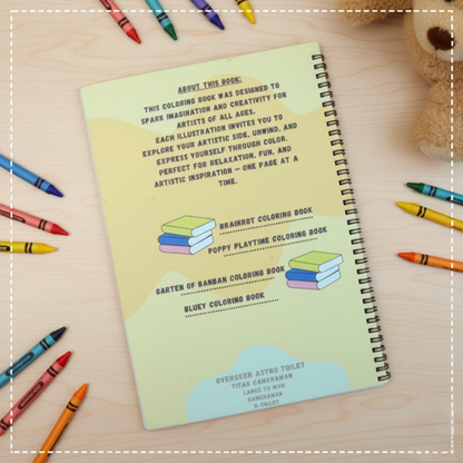Skibidi Coloring Book