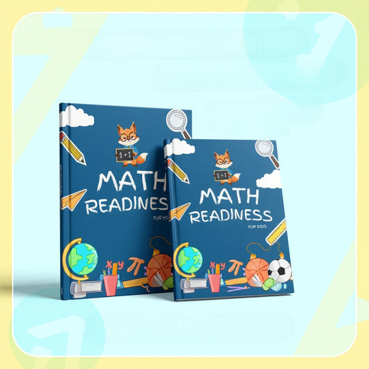 Math readiness book for age 3 - 6