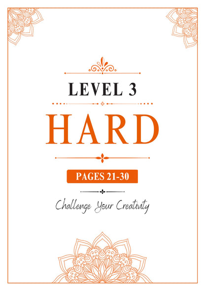 Progressive Mandala Color by Number Coloring Book for Adults: 40 Beautiful Mandalas Across 4 Difficulty Levels | Mindfulness, Relaxation & Creative Focus