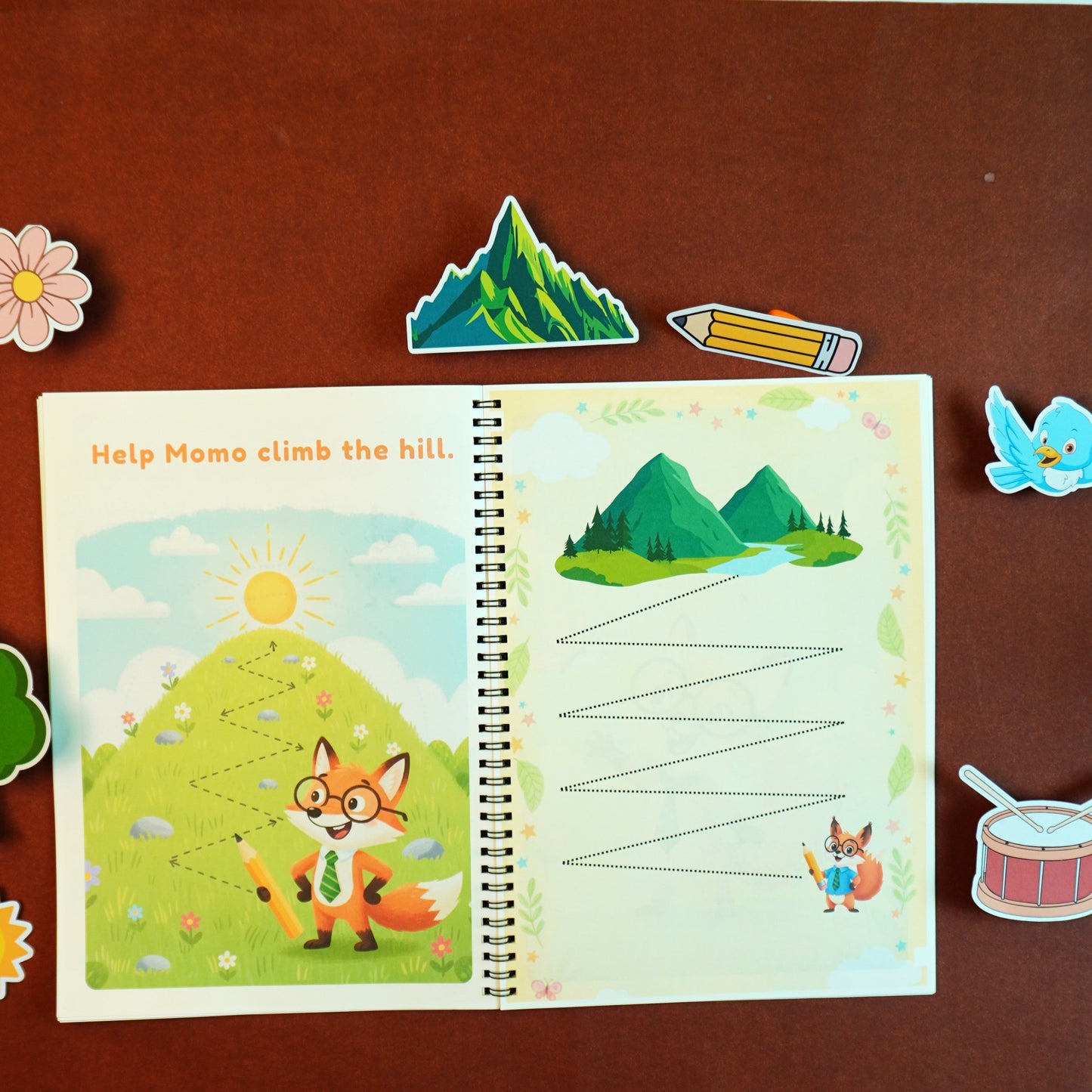 Learn, Trace & Play with Momo the Fox – 3-Book Learning Bundle - The Spectrum Stories