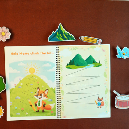 Learn, Trace & Play with Momo the Fox – 3-Book Learning Bundle - The Spectrum Stories